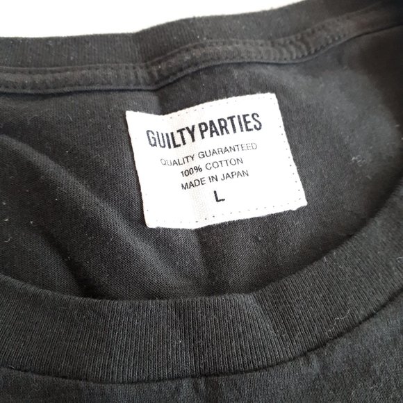 Wacko Maria Guilty Parties Tee Black Large - Picture 2 of 5